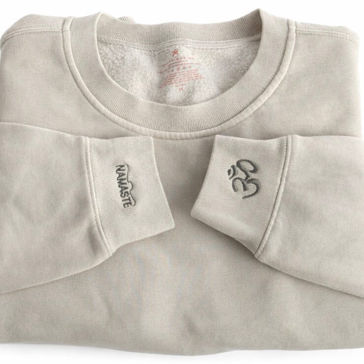 Om/Namaste Manifest Sweatshirt + Ink