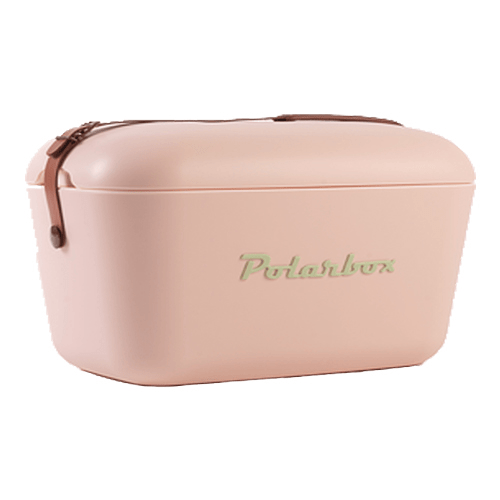 'Nude' Cooler w/ Brown Leather Strap (21QT)