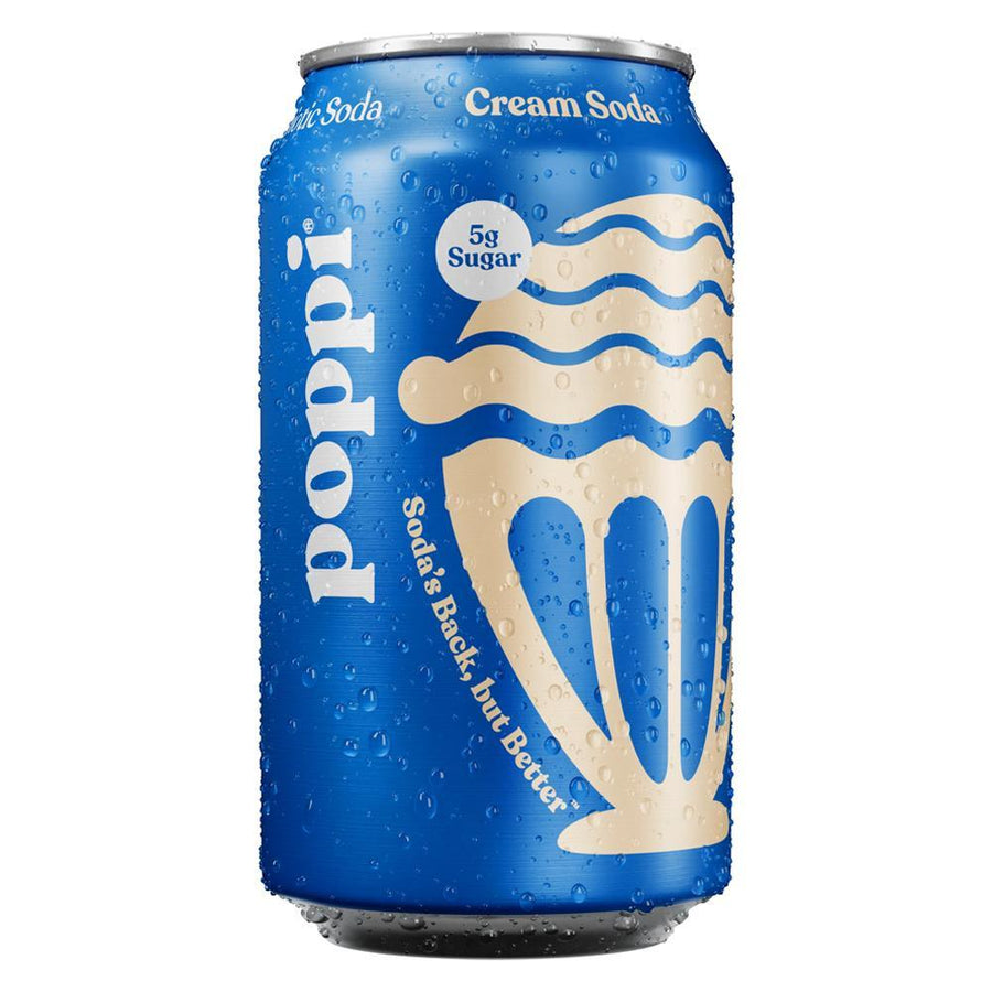 Poppi - 'Cream Soda' Prebiotic Soda (12OZ)