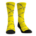 Post Barbed Wire Crew Socks