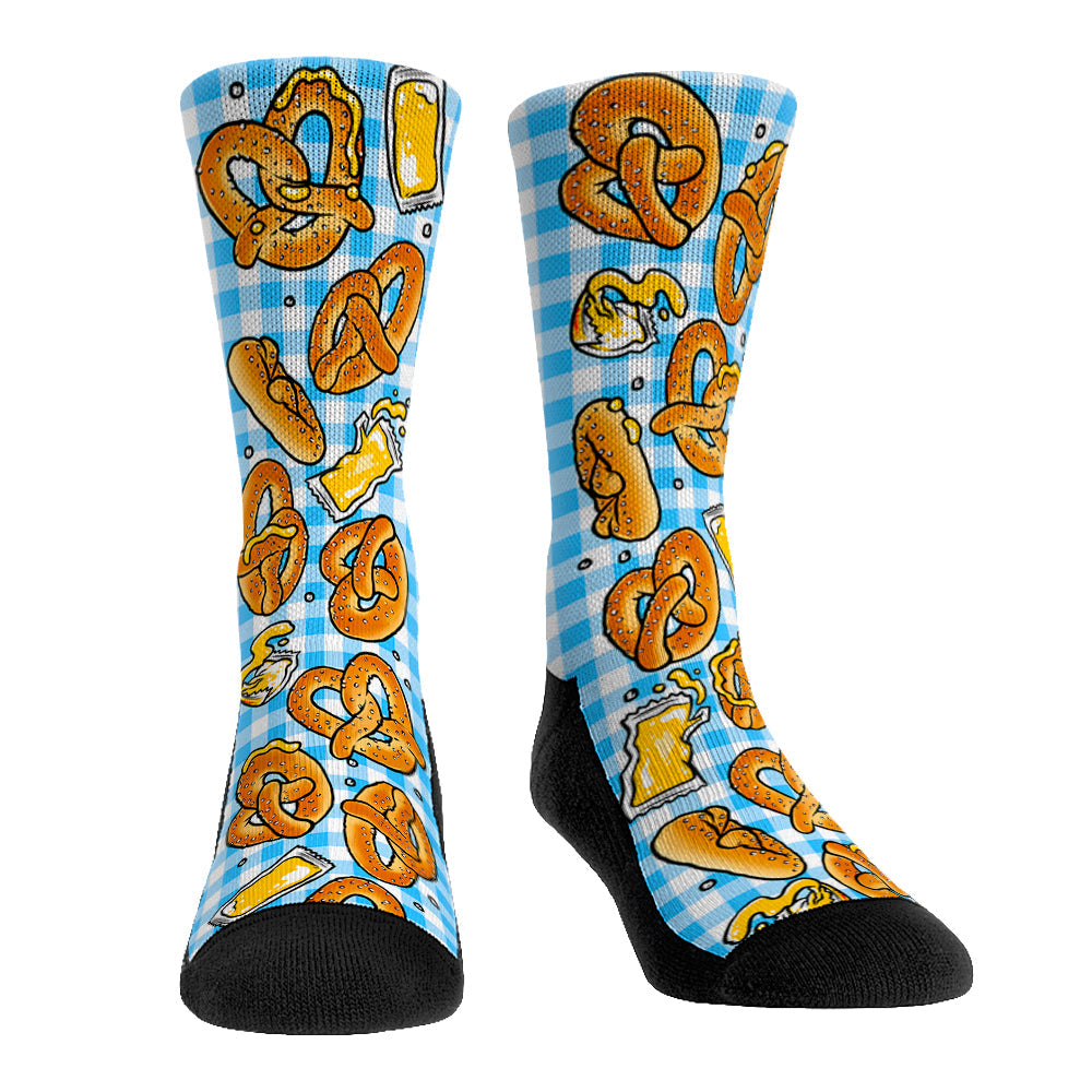 Pretzels Crew Socks