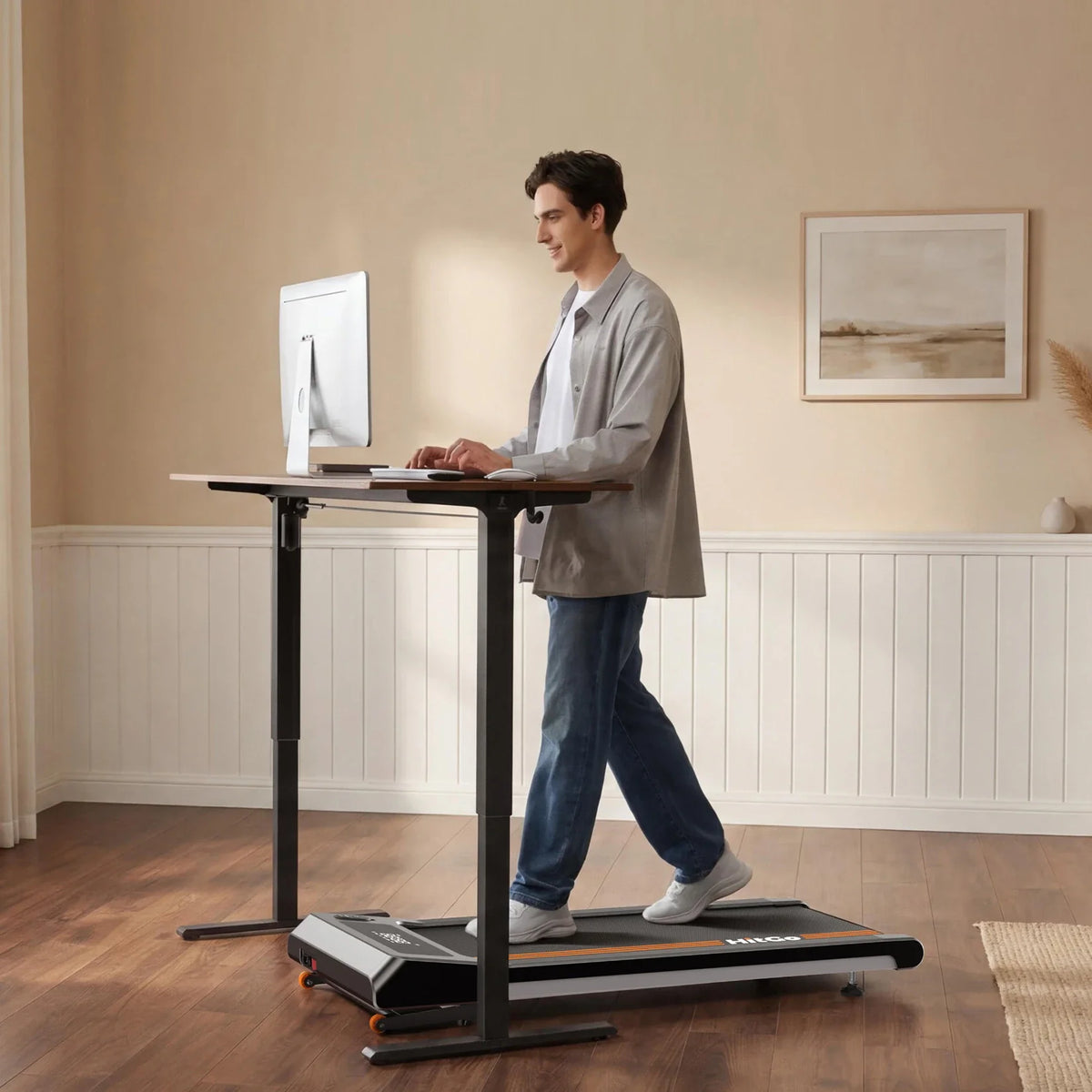 H1 Plus Auto Incline Under-Desk Walking Pad