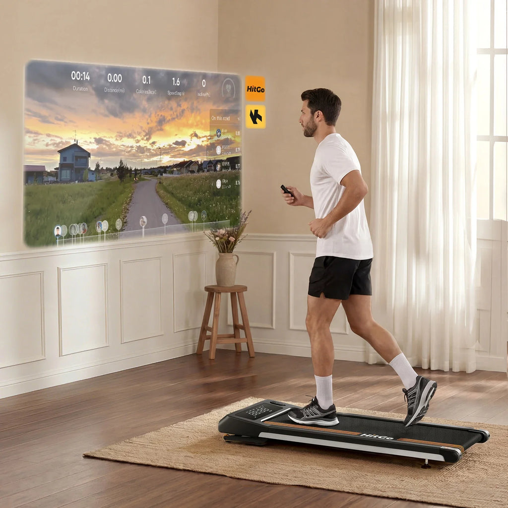 H1 Plus Auto Incline Under-Desk Walking Pad