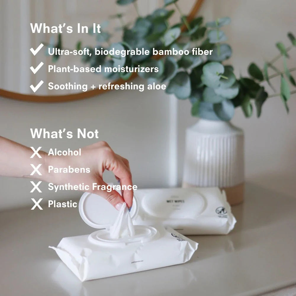 Pure Bamboo Wet Wipes