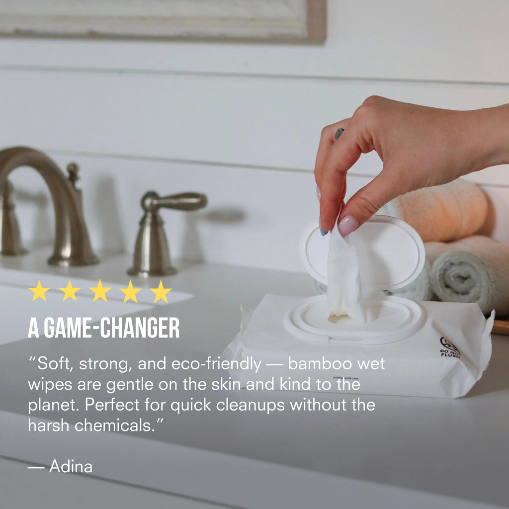 Pure Bamboo Wet Wipes