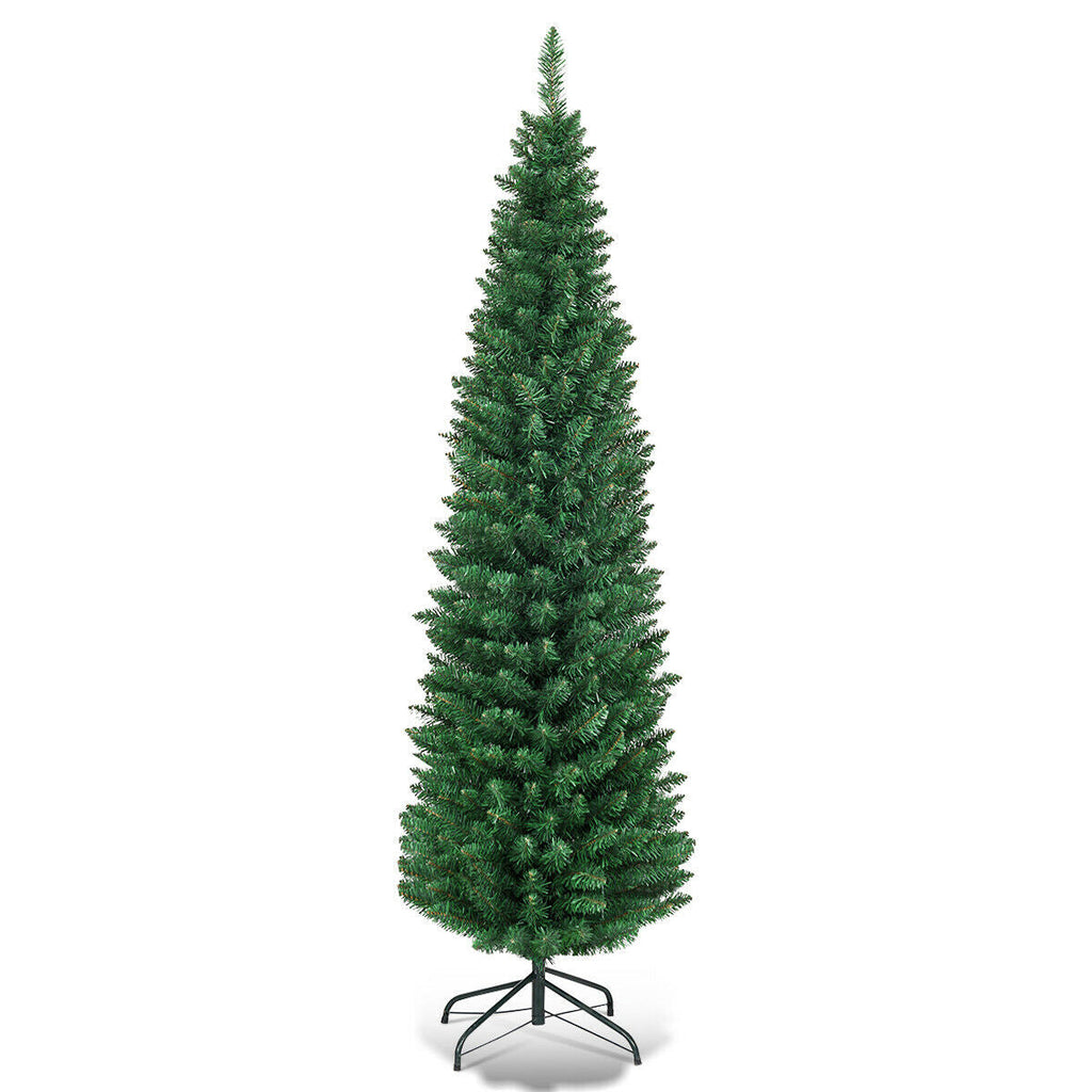 WONDERWALL ‘Noël DuBois’ 5–9 ft Unlit Slim Pencil Artificial Christmas Tree