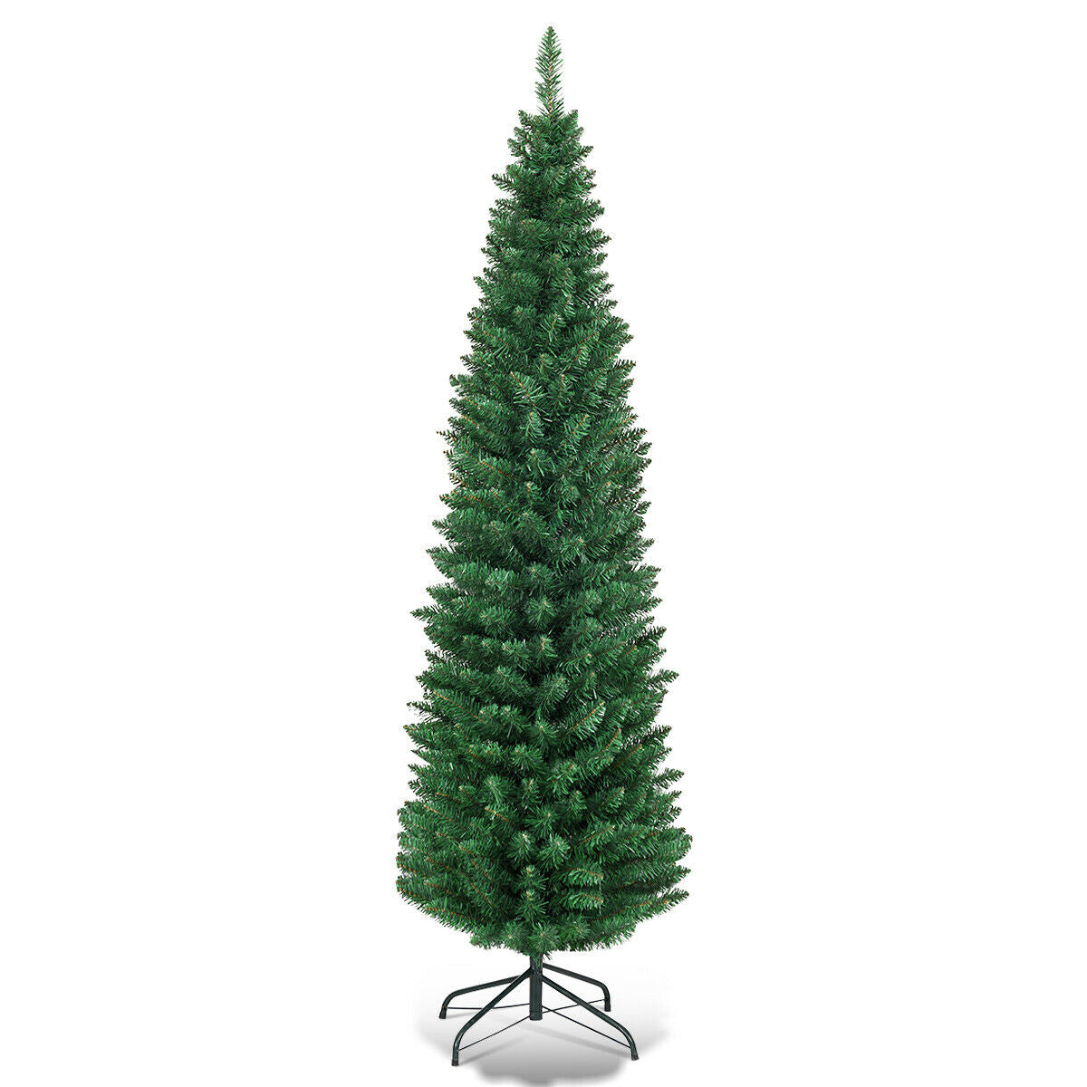 WONDERWALL ‘Noël DuBois’ 5–9 ft Unlit Slim Pencil Artificial Christmas Tree