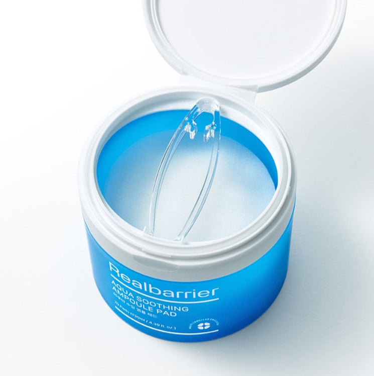 Real Barrier Aqua Soothing Ampoule Pad 130ml (70ea)