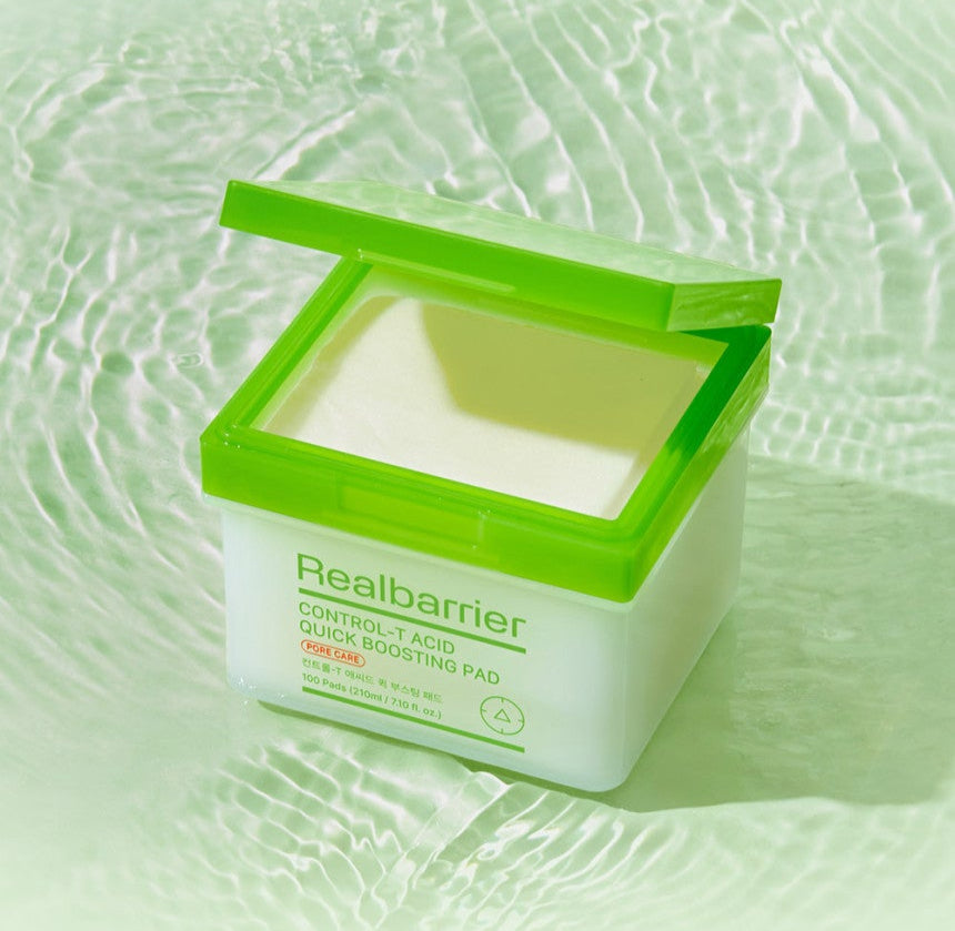 Real Barrier CONTROL-T Acid Quick Boosting Pad 210ml/100pads