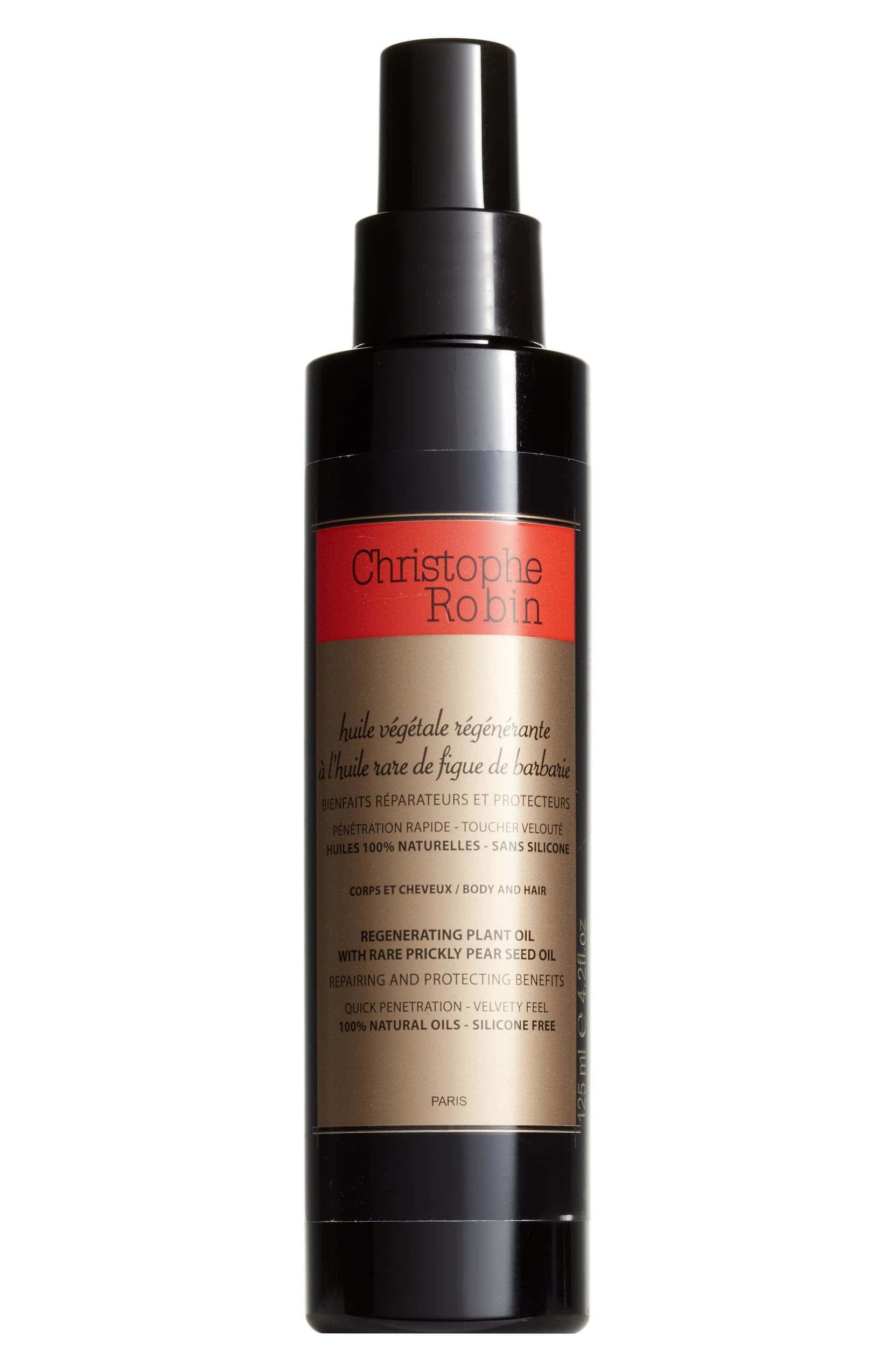 Regenerating plant oil with rare prickly pear seed oil