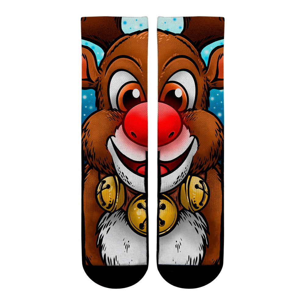 Reindeer Crew Socks