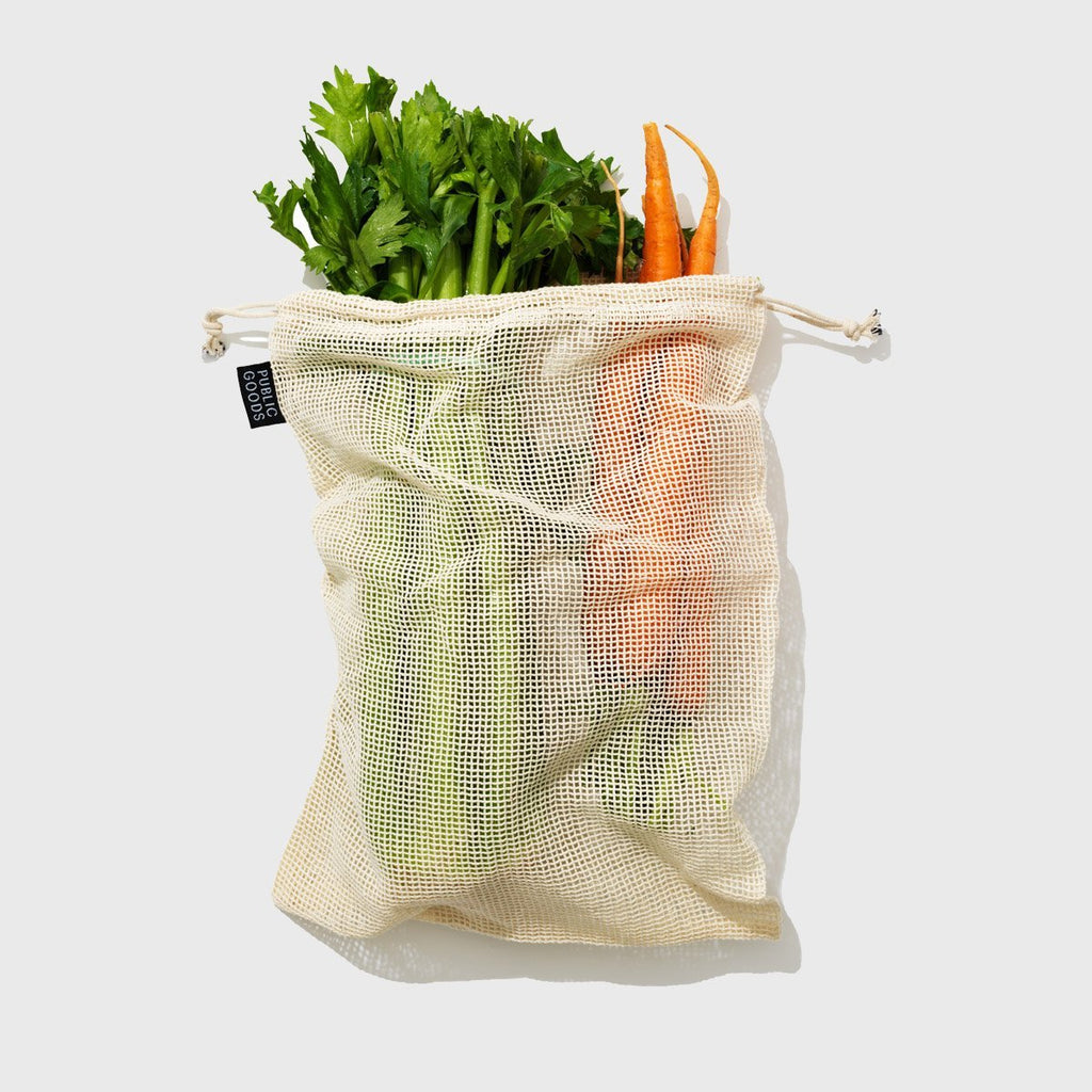 Organic Cotton Mesh Produce Bags