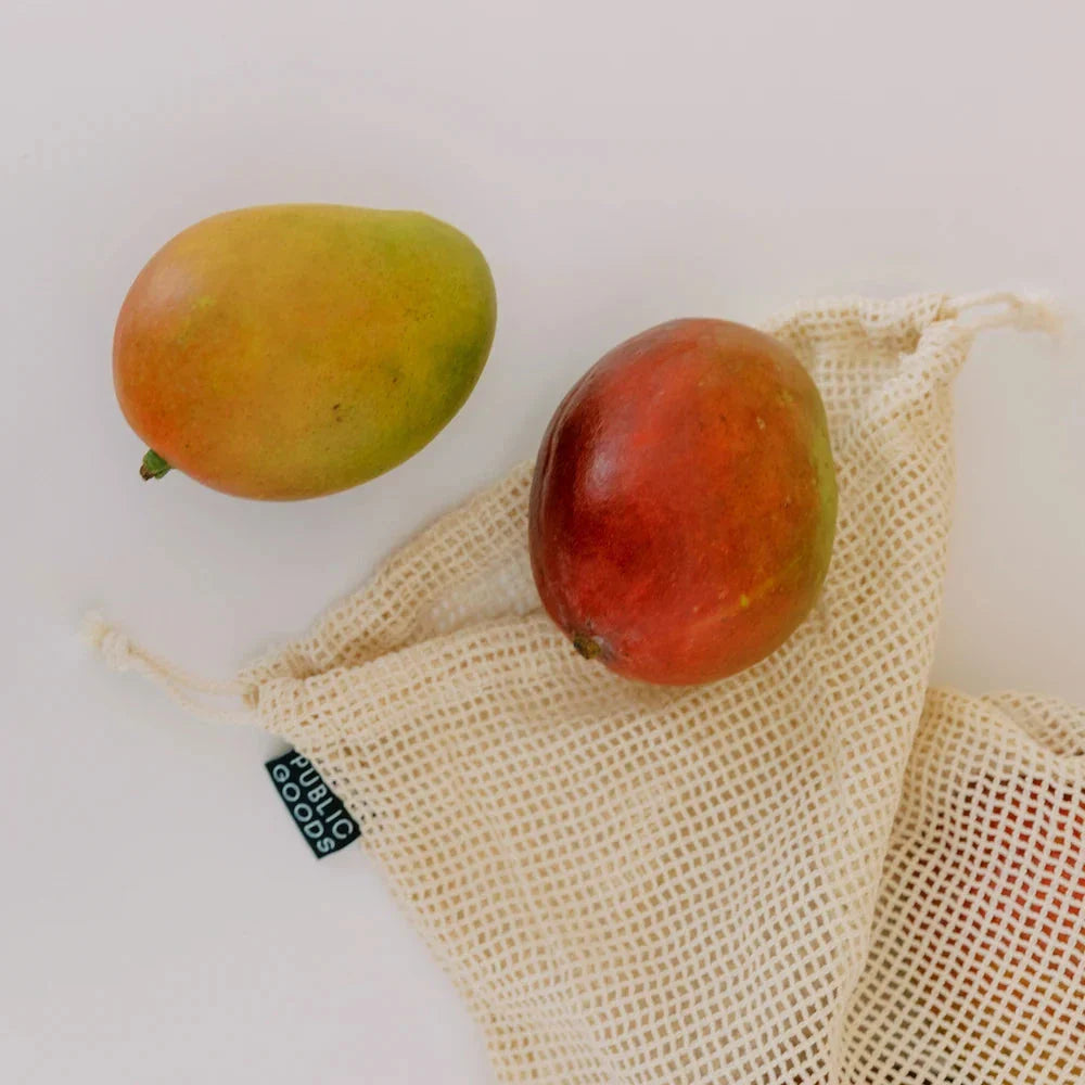 Organic Cotton Mesh Produce Bags