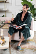 Cozy Mens Plush Robes – Built for Comfort, Designed to Last
