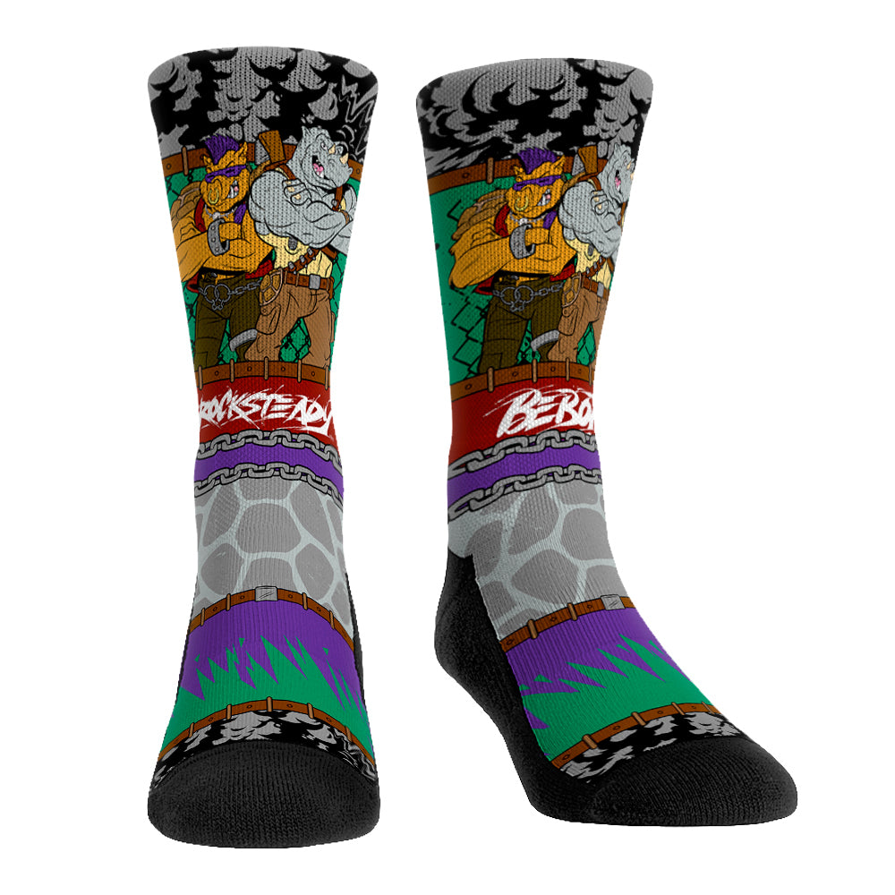 Rocksteady & Bebop - Showtime Crew Socks