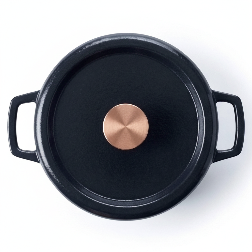 WONDERWALL ‘La Sélection Joyce’ Enameled Cast Iron Round Dutch Oven, 5-Qt