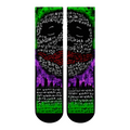 The Dark Knight - The Joker Split Face Crew Socks