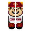 Washington Commanders - Split Face Mascot Crew Socks