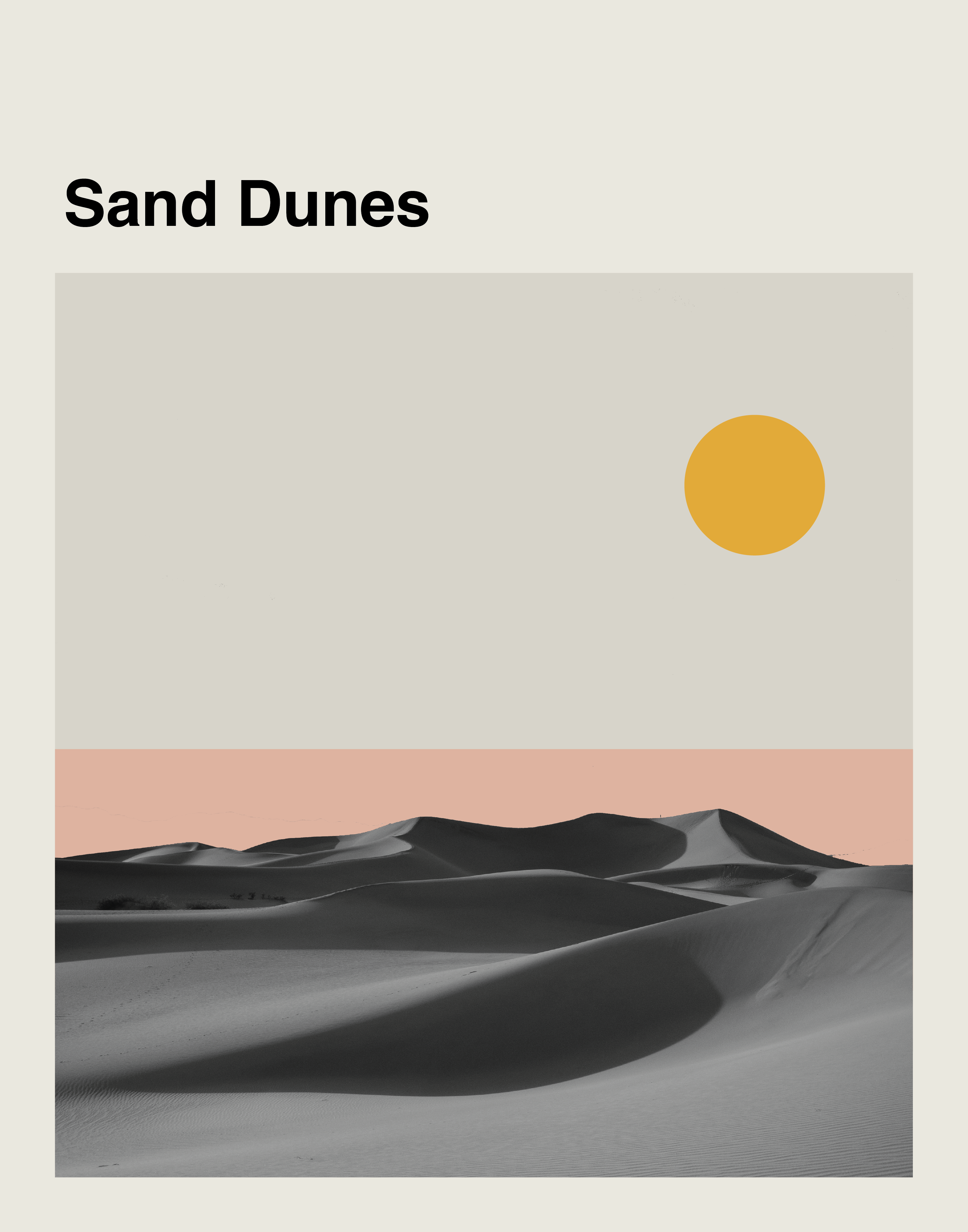 Sand Dunes Print