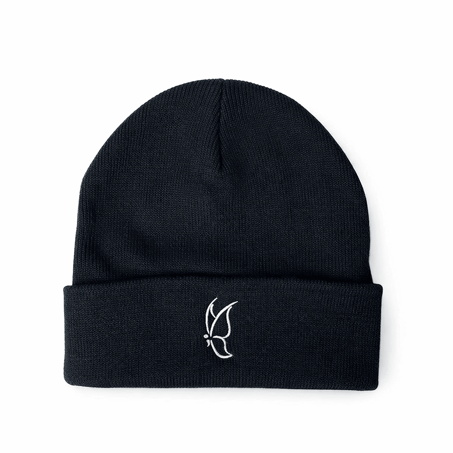Semicolon Butterfly Manifest Beanie + Ink
