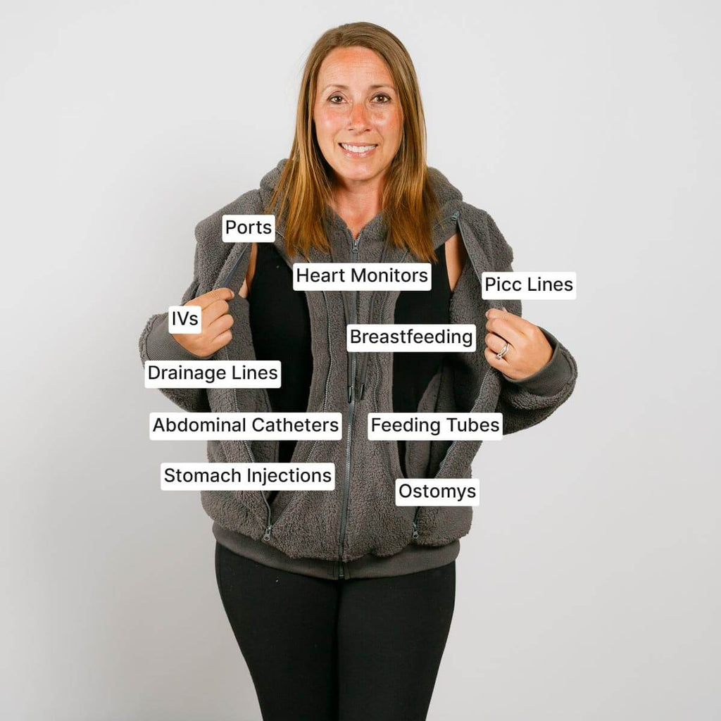Sherpa Multi-Access Zip Hoodie