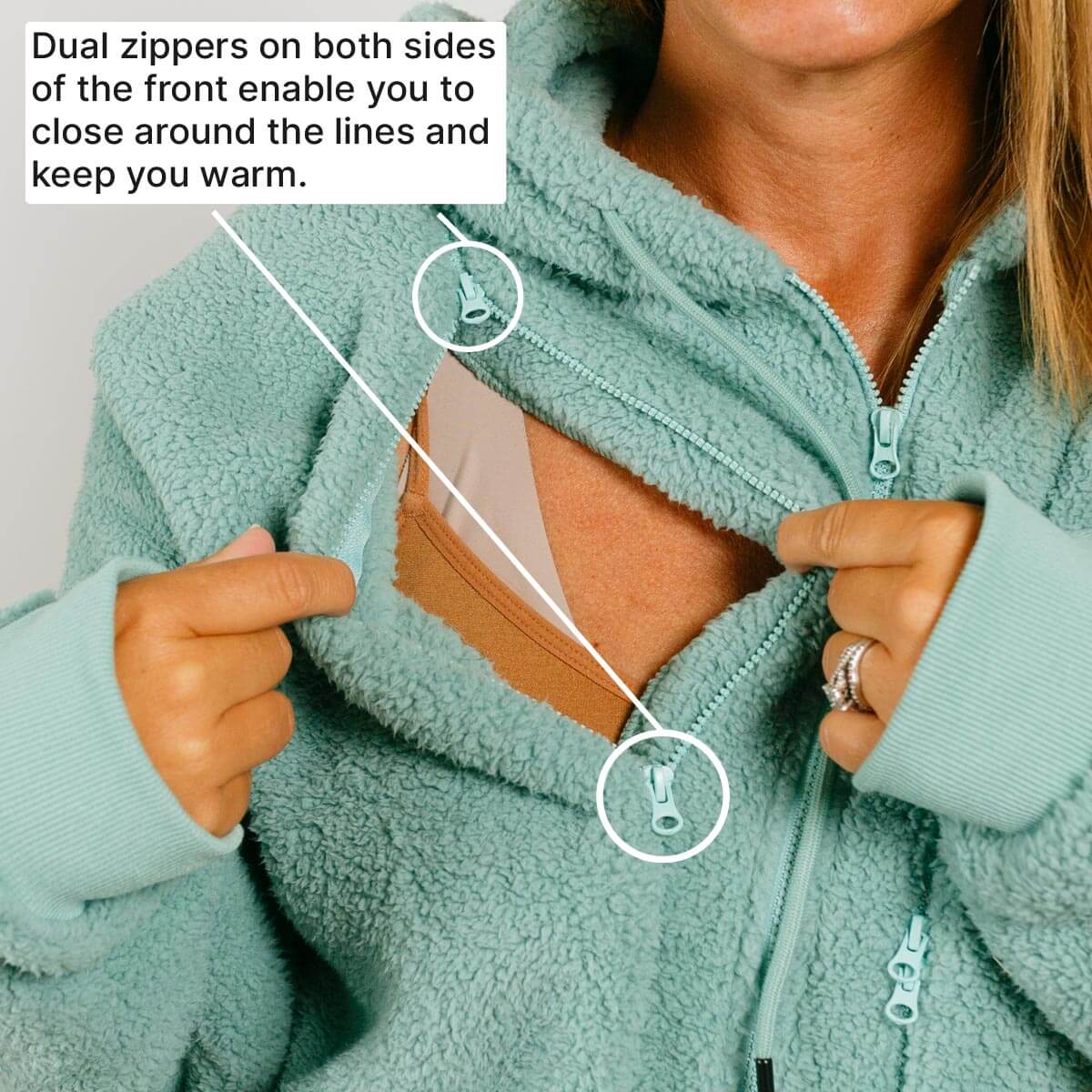 Sherpa Multi-Access Zip Hoodie
