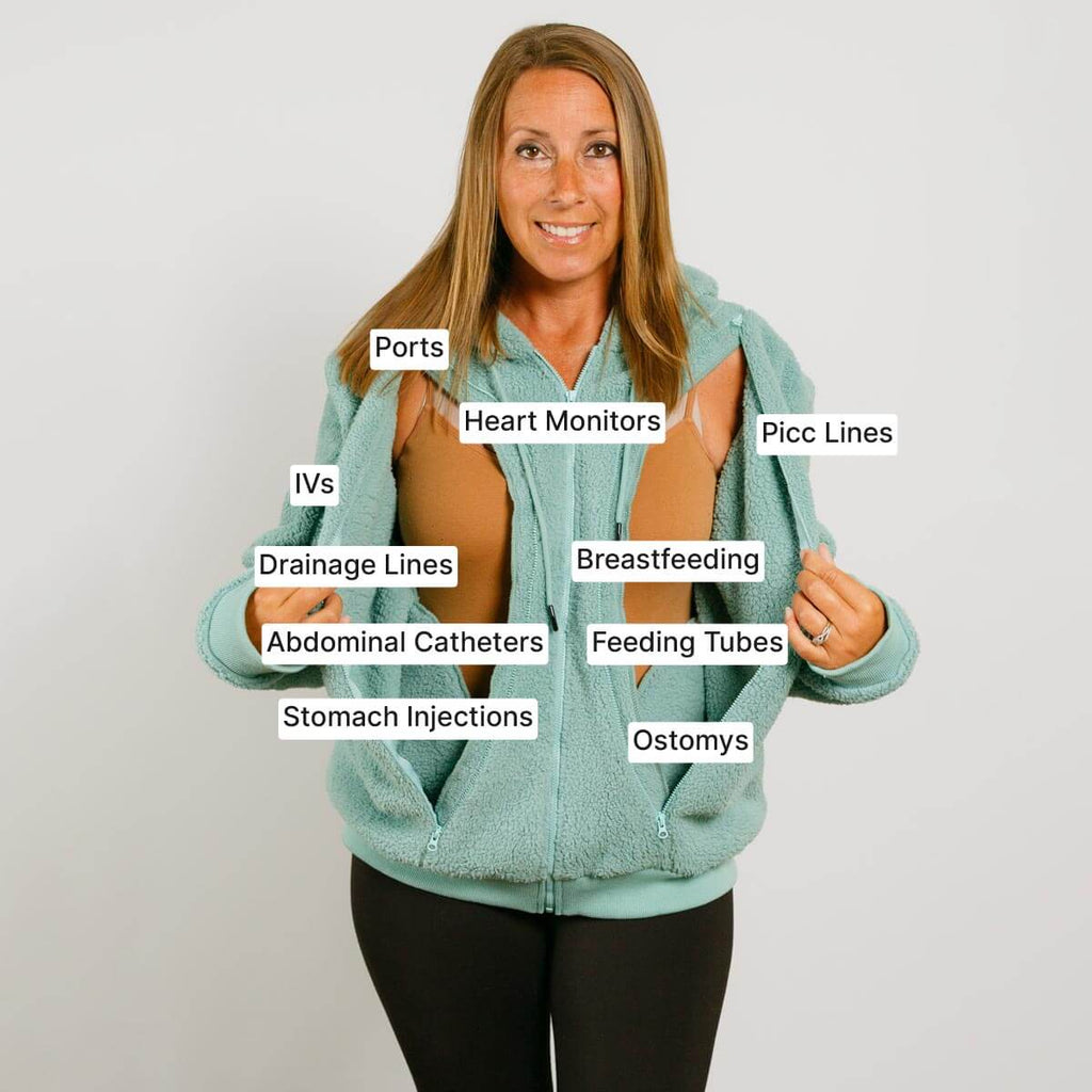 Sherpa Multi-Access Zip Hoodie