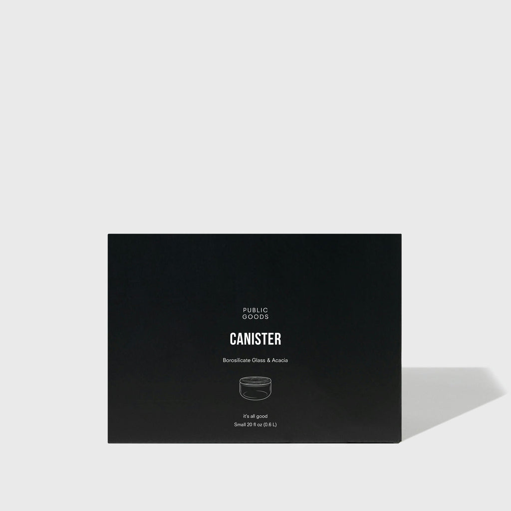 Glass Canister