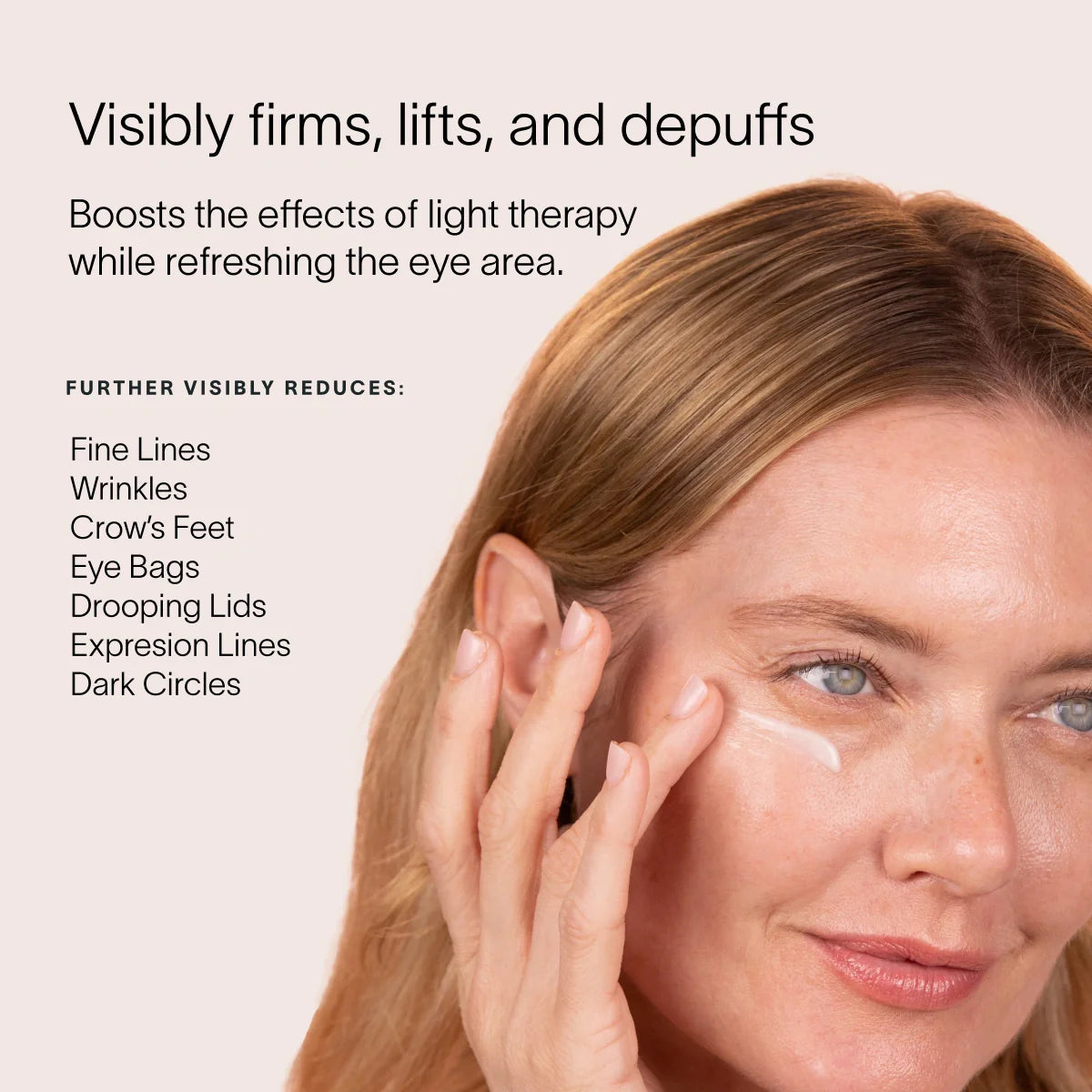 Light Therapy Boosting Eye Cream - WONDERWALL