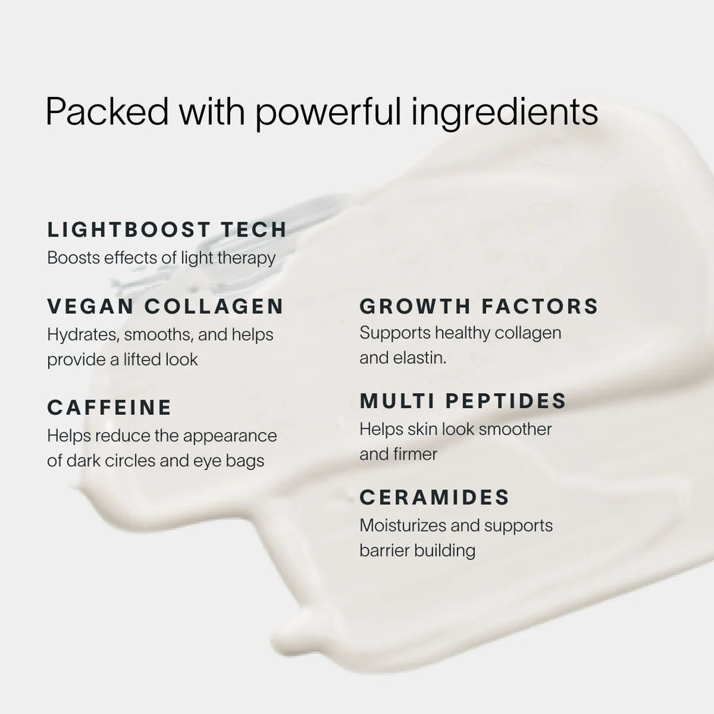 Light Therapy Boosting Eye Cream - WONDERWALL