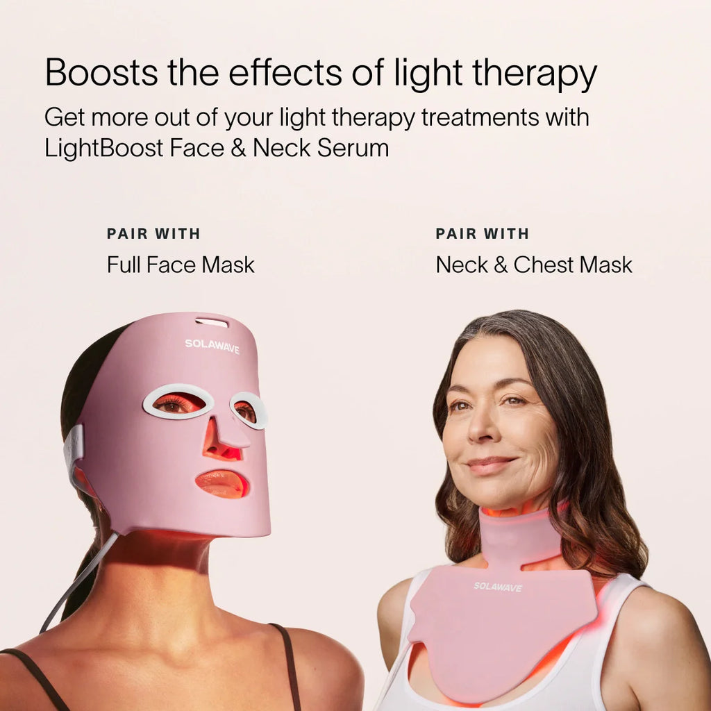 Light Therapy Boosting Face & Neck Serum - WONDERWALL