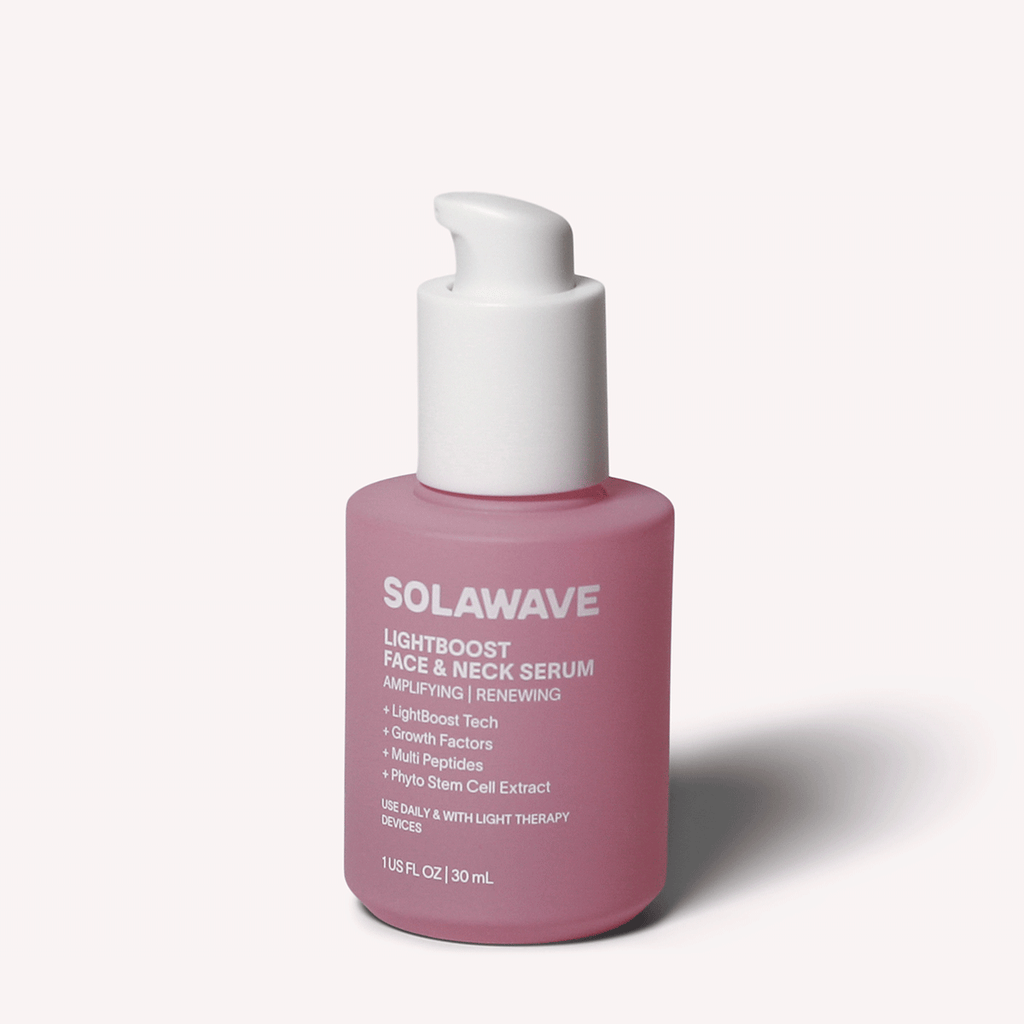 Light Therapy Boosting Face & Neck Serum - WONDERWALL