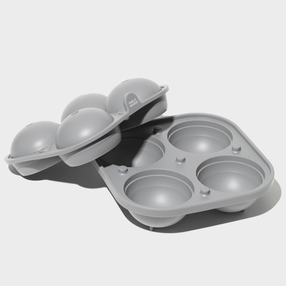 Silicone Ice Cube Trays & Sphere Mold Set