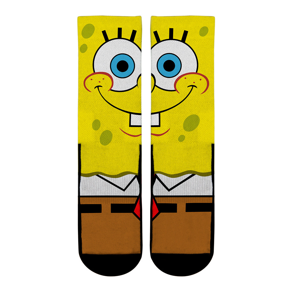 SpongeBob SquarePants - Split Face Crew Socks
