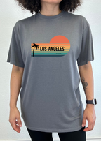 Los Angeles Spun Bamboo Unisex Bamboo Viscose/Organic Cotton Short Sleeve Graphic T-Shirt - WONDERWALL