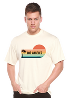 Los Angeles Spun Bamboo Unisex Bamboo Viscose/Organic Cotton Short Sleeve Graphic T-Shirt - WONDERWALL