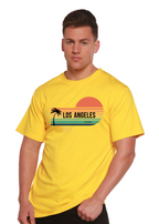 Los Angeles Spun Bamboo Unisex Bamboo Viscose/Organic Cotton Short Sleeve Graphic T-Shirt - WONDERWALL