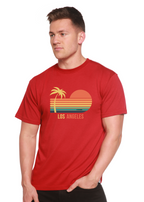 Los Angeles Unisex Bamboo Viscose/Organic Cotton Short Sleeve Graphic T-Shirt - WONDERWALL