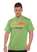 Los Angeles Unisex Bamboo Viscose/Organic Cotton Short Sleeve Graphic T-Shirt - WONDERWALL