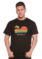Los Angeles Unisex Bamboo Viscose/Organic Cotton Short Sleeve Graphic T-Shirt - WONDERWALL