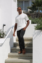 The Original Men's Bamboo Viscose/Organic Cotton Short Sleeve T-Shirt - Classic Cut - WONDERWALL