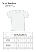 The Original Men's Bamboo Viscose/Organic Cotton Short Sleeve T-Shirt - Classic Cut - WONDERWALL