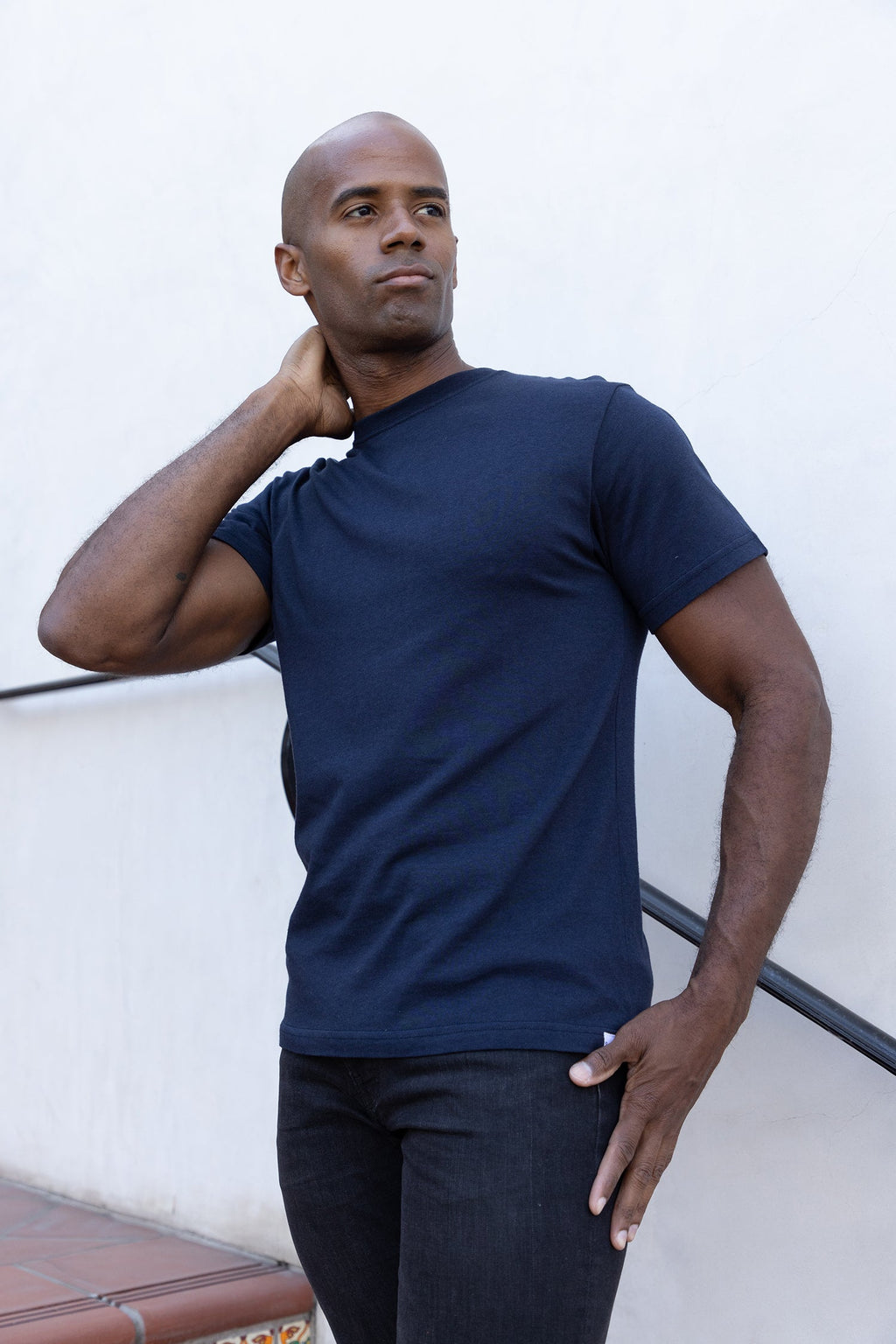 The Original Men's Bamboo Viscose/Organic Cotton Short Sleeve T-Shirt - Classic Cut - WONDERWALL