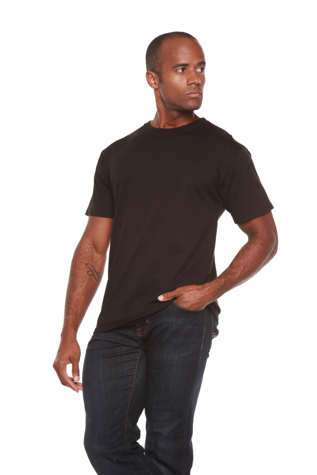 The Original Men's Bamboo Viscose/Organic Cotton Short Sleeve T-Shirt - Classic Cut - WONDERWALL