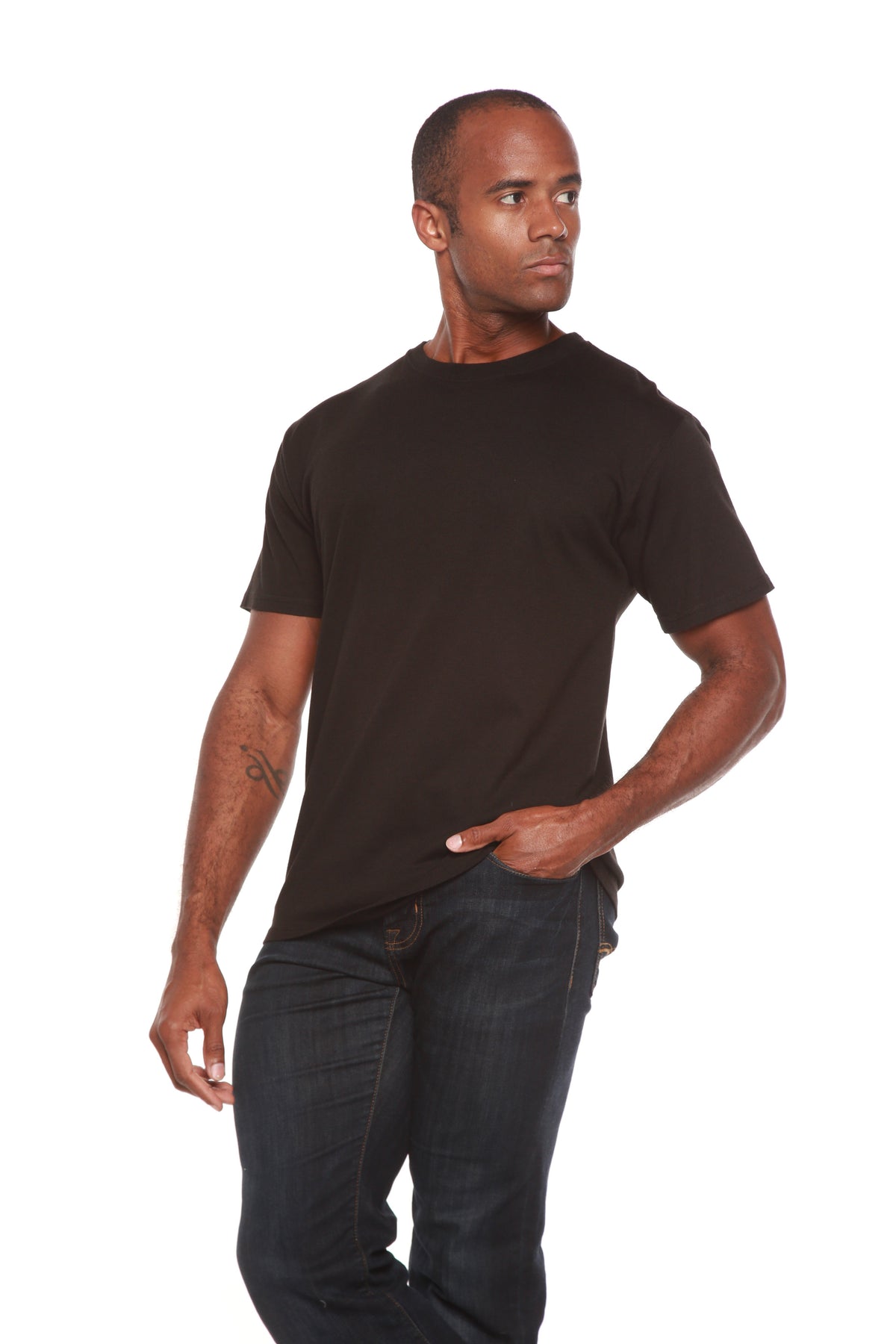 The Original Men's Bamboo Viscose/Organic Cotton Short Sleeve T-Shirt - Classic Cut - WONDERWALL