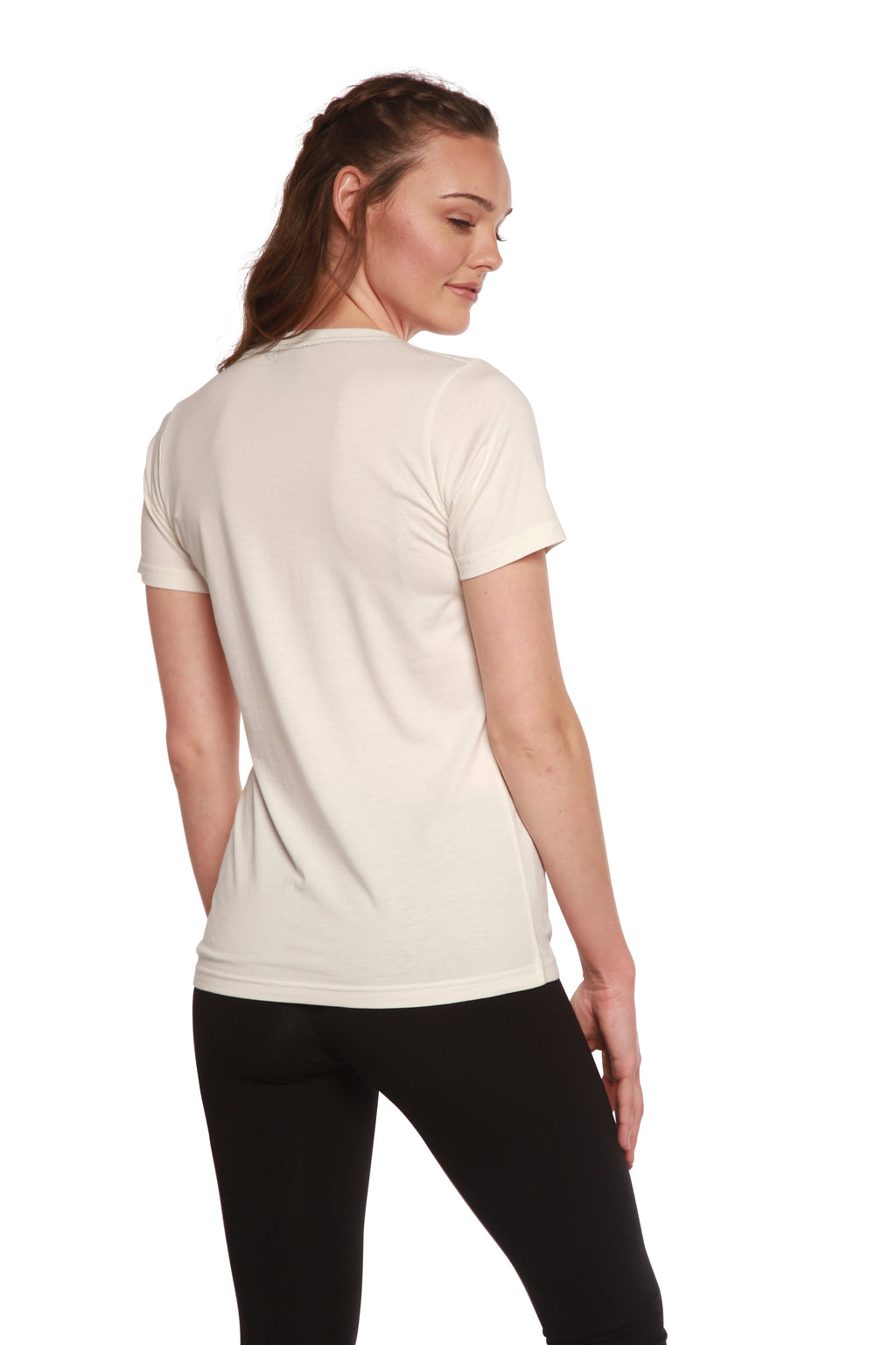 Women's Bamboo/Cotton Short Sleeve Scoop Neck T-Shirt - WONDERWALL