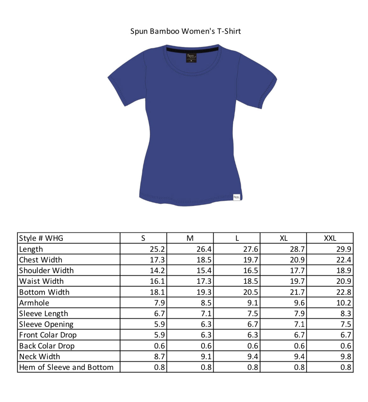 Women's Bamboo/Cotton Short Sleeve Scoop Neck T-Shirt - WONDERWALL