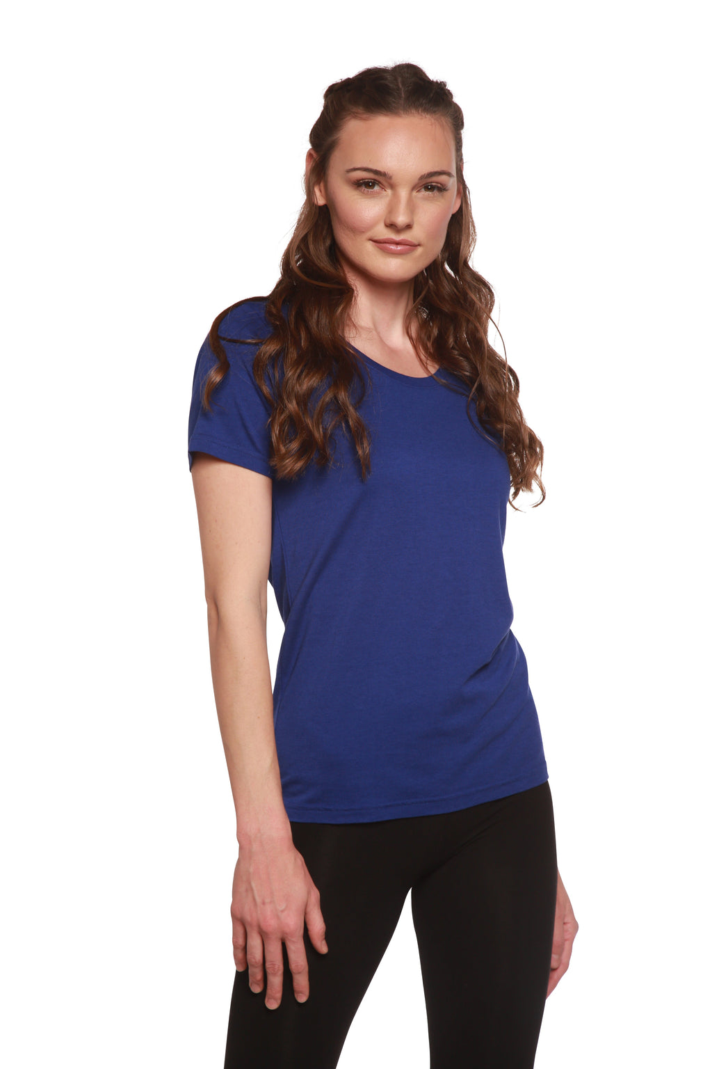 Women's Bamboo/Cotton Short Sleeve Scoop Neck T-Shirt - WONDERWALL