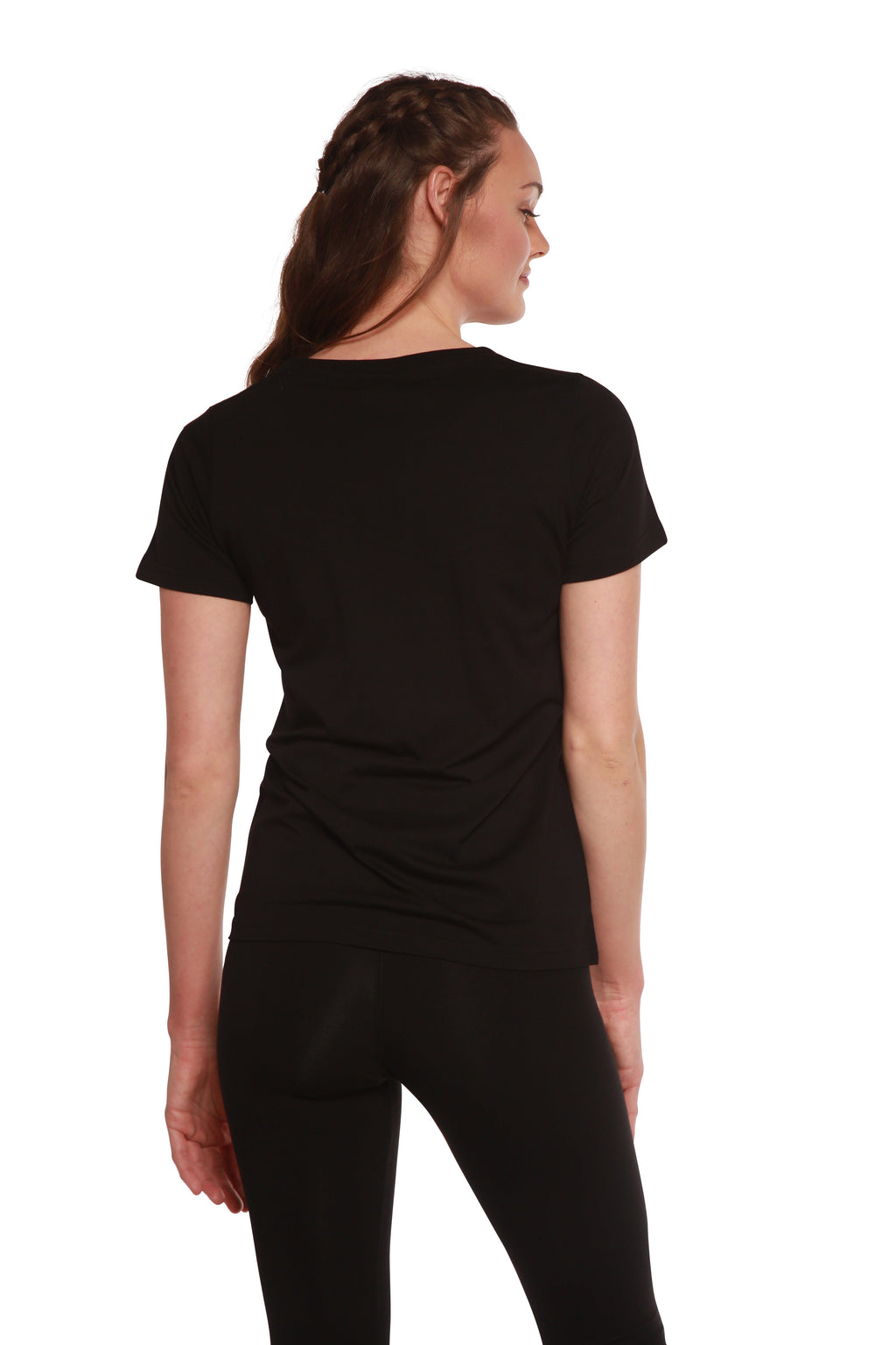 Women's Bamboo/Cotton Short Sleeve Scoop Neck T-Shirt - WONDERWALL