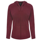 Women's Bamboo French Terry Zip Hooded Sweatshirt - WONDERWALL